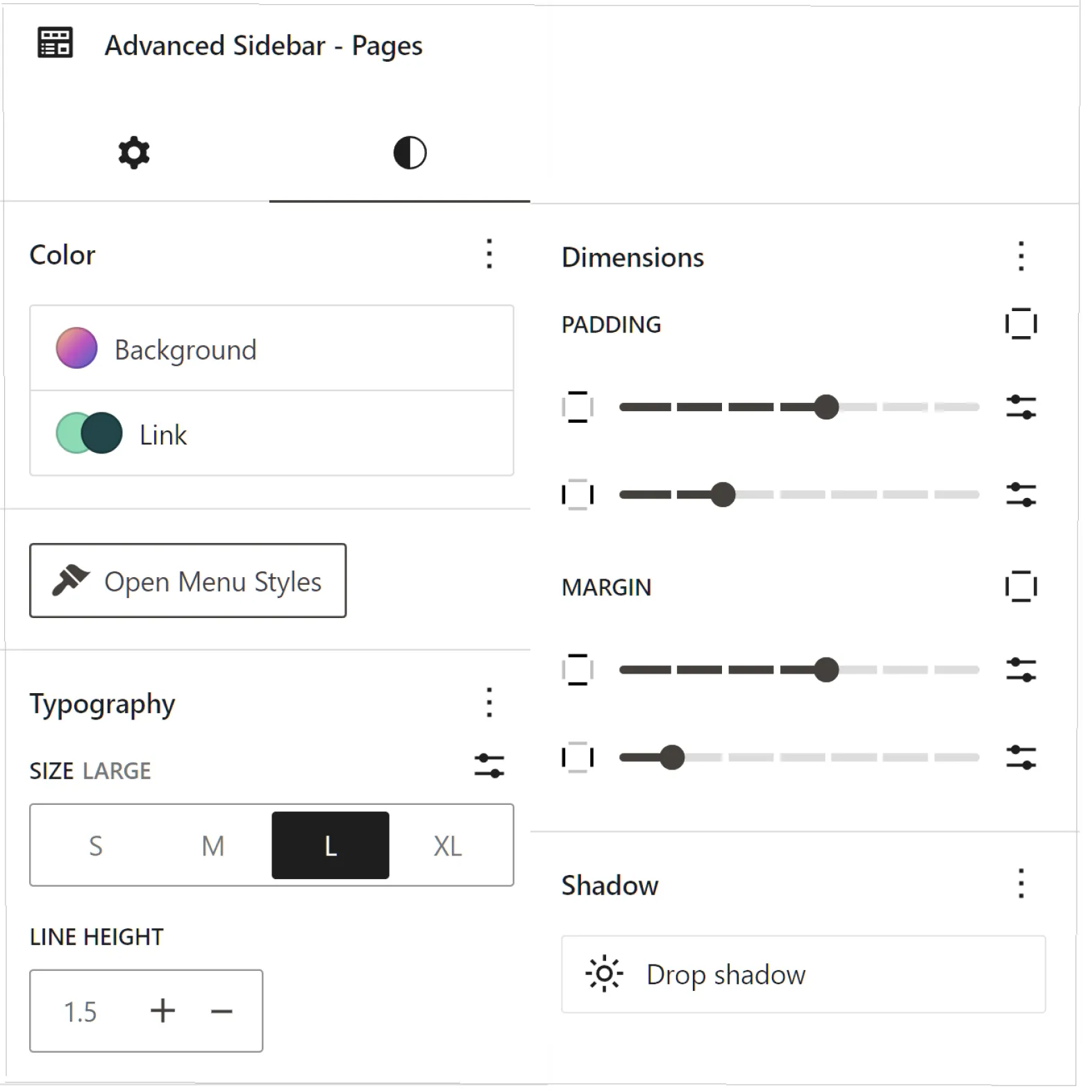 Advanced Sidebar Menu PRO – Theme Supported Styles